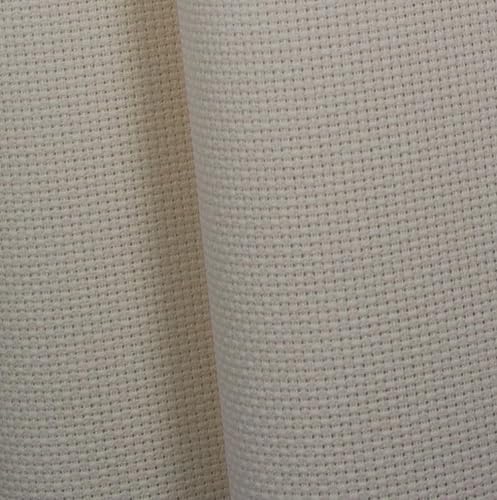 Miniatura 98 de KCS 2 piezas de tela de algodón Aida de punto de cruz contado de 15" x 18" para bordado (Lino, 14CT)