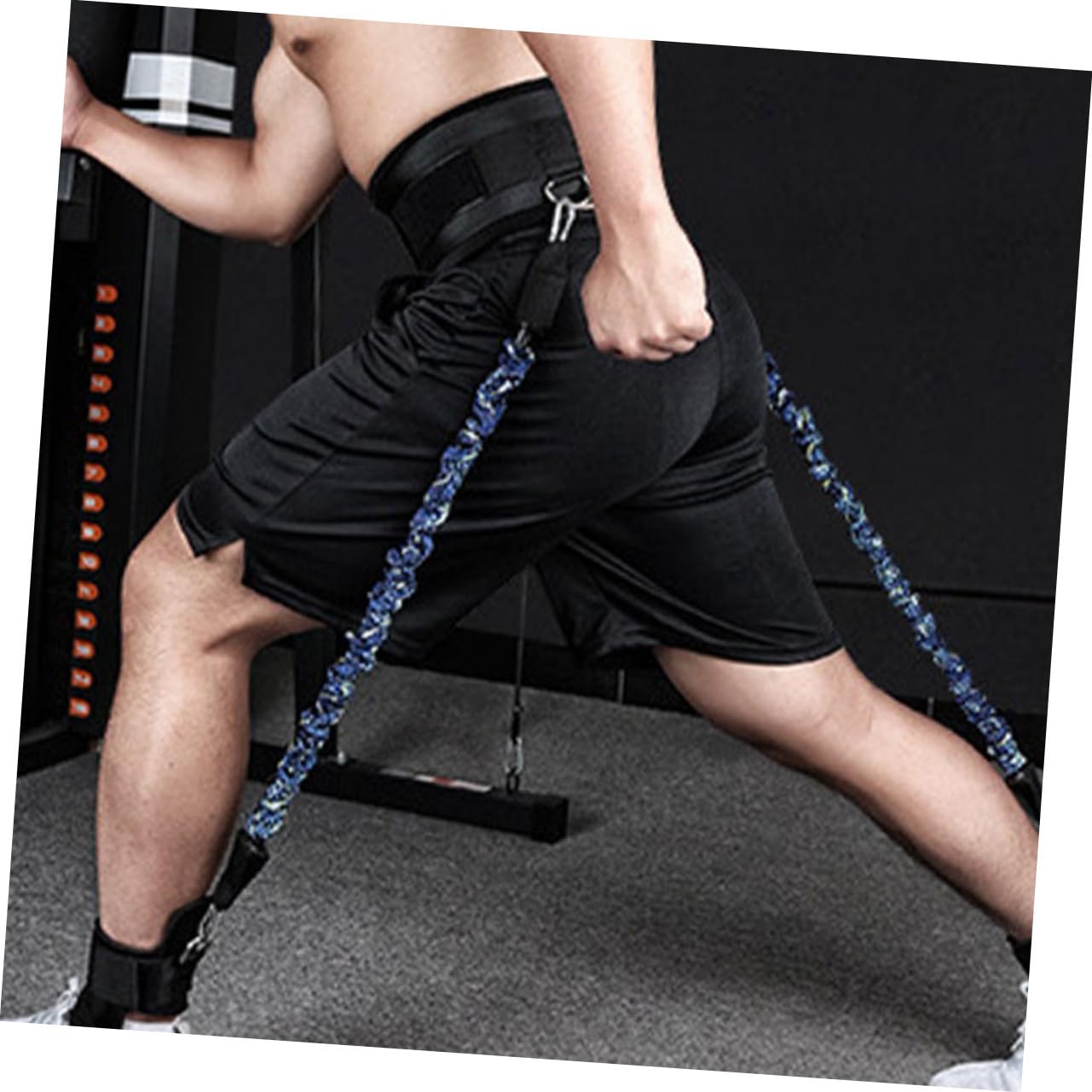 Toddmomy Banda de Resistencia para Tobillos Kit de Bandas Resistentes para Fitness Herramienta para Entrenar la Fuerza Piernas Casa de Salto Reutilizables para Ejercicios Interiores