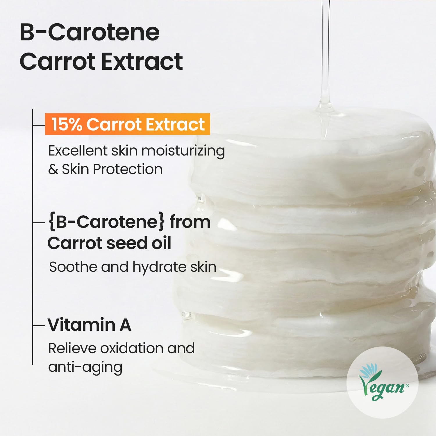 SKINFOOD Carrot Carotene Toner Pads, Hydrating & Soothing for Dry Skin, Instant Cooling, After Sun & Heat Care, Cotton Facial Toner Pads, Korean Skincare for Face (60 Counts) - Image 7