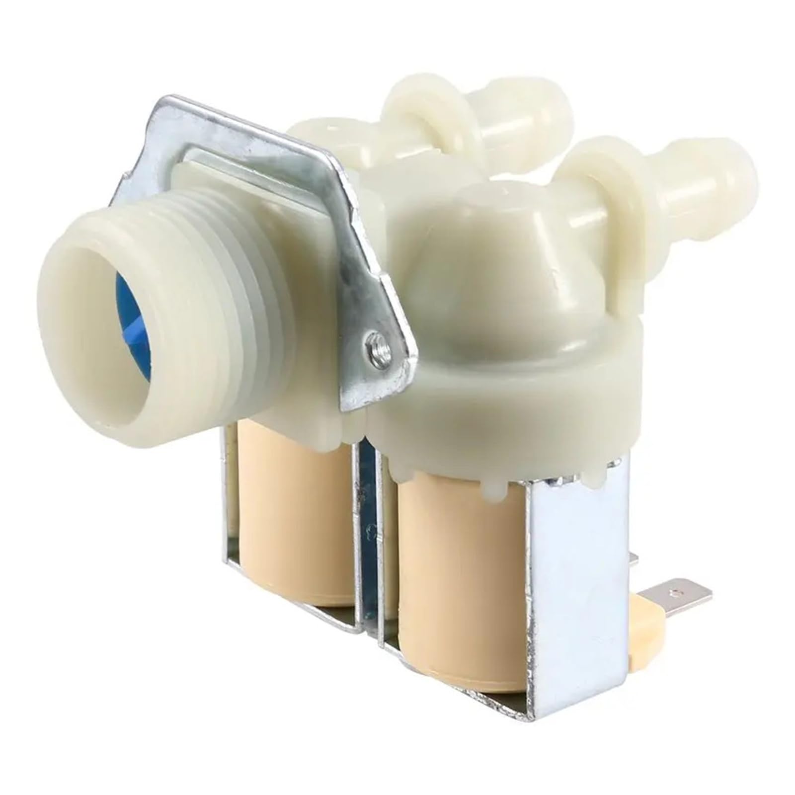 Aixilan One Color Replacement Solenoid Valve, Electric Water Inlet Solenoid Valve 5220Fr1251e 220V 50/60Hz For Washing Machine Replacement Part