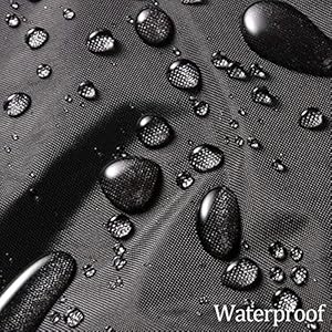 Bar height firepit patio dining sets cover heavy duty waterproof 74 inch tall round patio bar height table and chair set covers 74diameter x 44h  urban country home decor