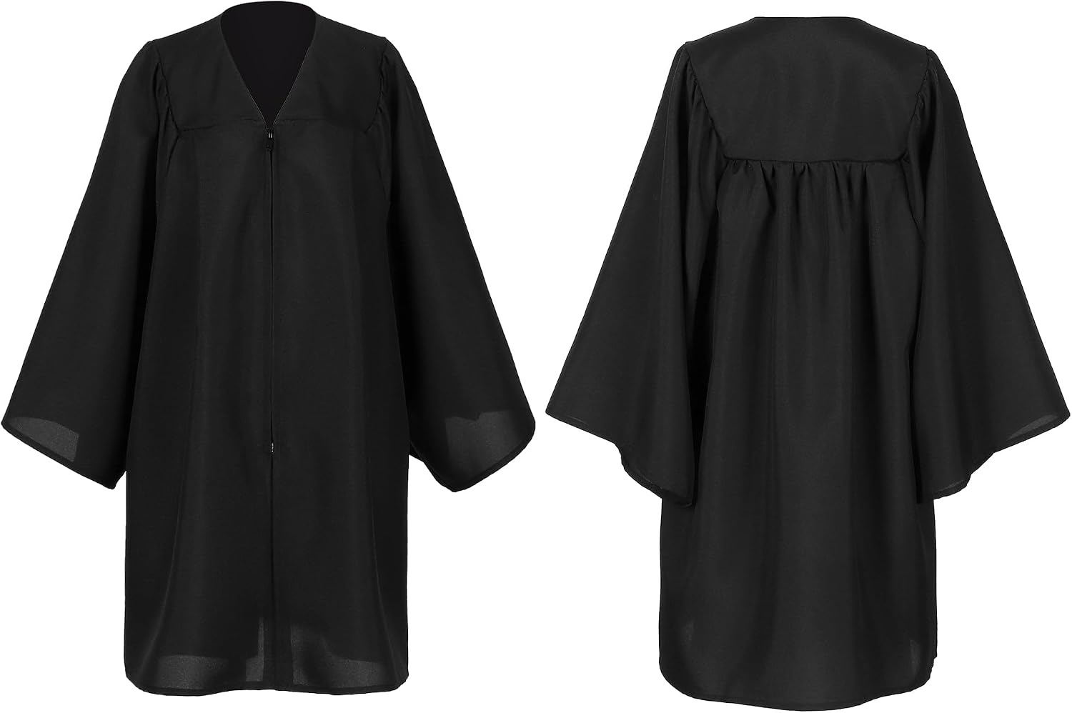 Kindergarten Graduation Gown for Kids, Matte Preschool & Primary School Graduation Robe
