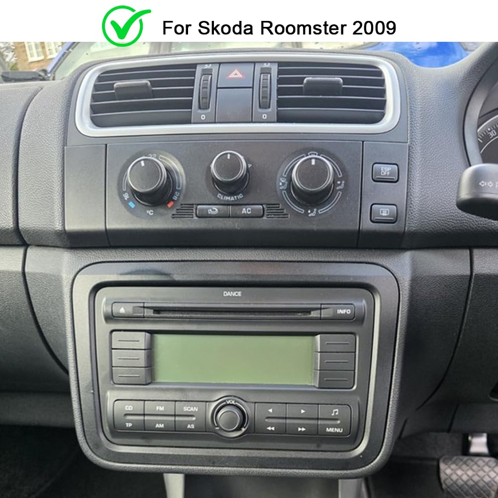 Radio samochodowe z ekranem 7 cali, do VW Polo 2015-2017 z bezprzewodowym Carplay, Android IPS, wyświetlacz samochodowy, podwójny DIN, stereo, Bluetooth, kamera cofania Head Unit Mirror Link FM/RDS