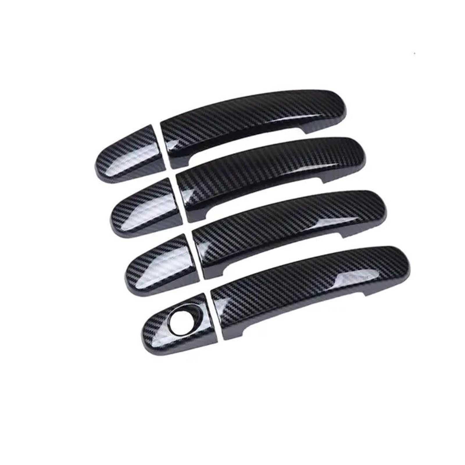 Kjhopy Style 1 Car Door Handle Cap Decorative Outer Cover Shell For Ford For Escape For Kuga 2009-2016(Style 1)