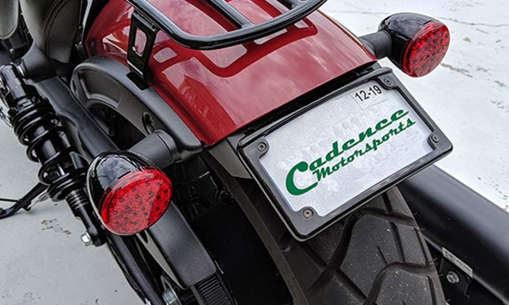 indian scout bobber license plate holder