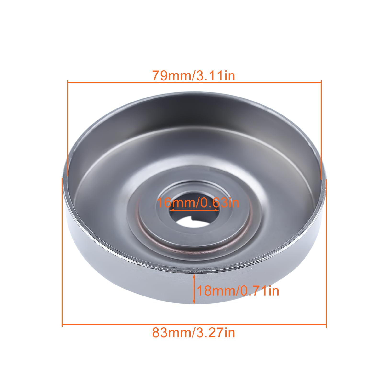 Kit Tambor De Embrague Para Motosierra Jonsered 625-670 - Incluye Piñón De Llanta, Cojinete Y Engranaje Helicoidal