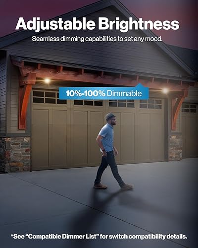 Miniatura 6 de Sunco - Paquete de 6 focos LED para exteriores de 1800 lúmenes, impermeables, PAR38, regulables, 15 W  150 W, 5000 K, base E26, certificación UL