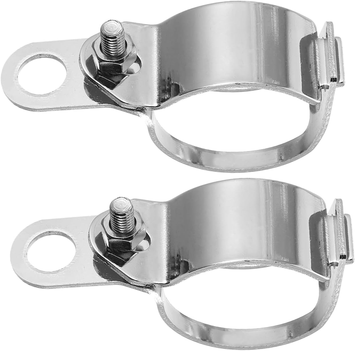 Motorcycle Turn Signal Fork Bracket Clamp 2pcs Indicator Mount Holder for Cruiser Motorbike Accessories Front Fork Suspension