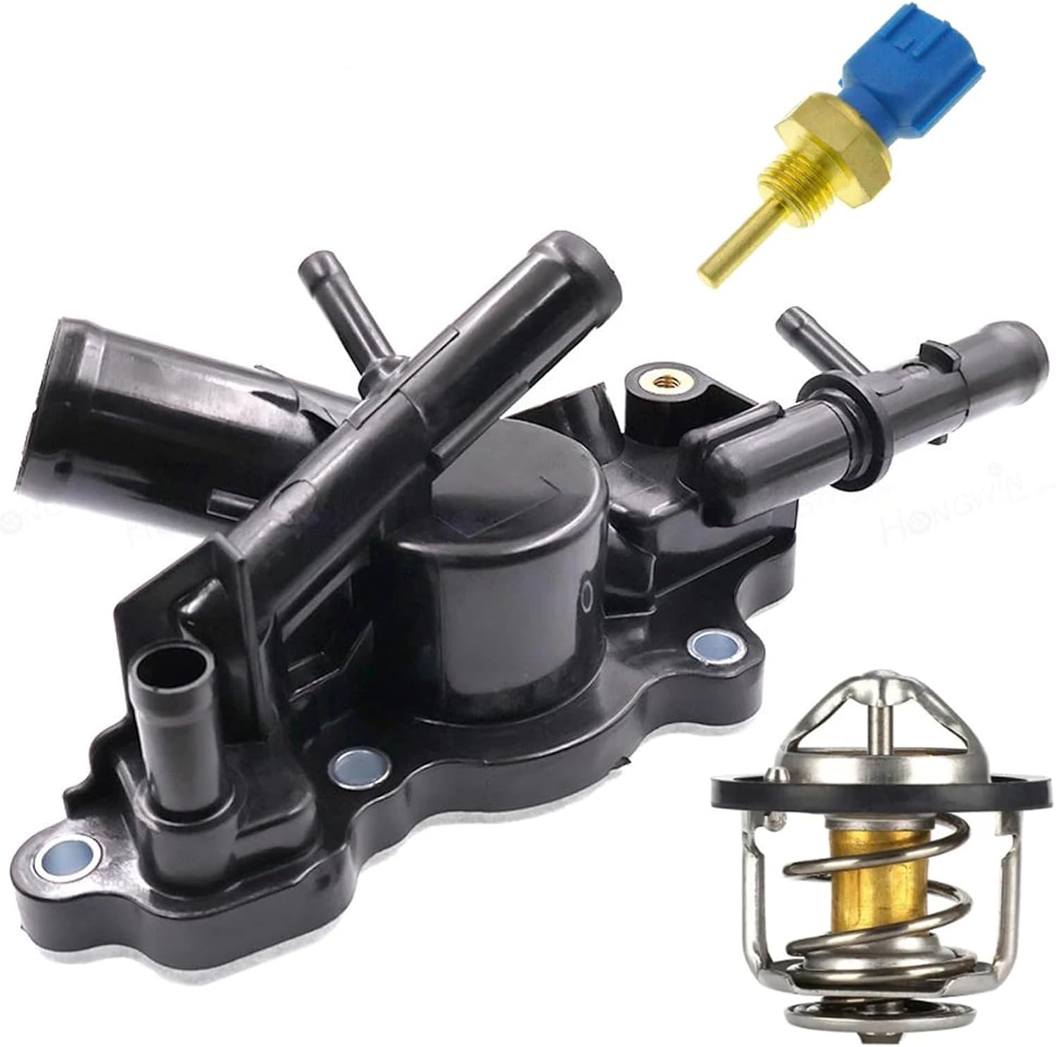 11060-4BB0A 11060-4BB1A Set of Engine Radiator Thermostat Housing for Nissan Sentra Rogue Sport 1.8L 2.0L 2017-2022