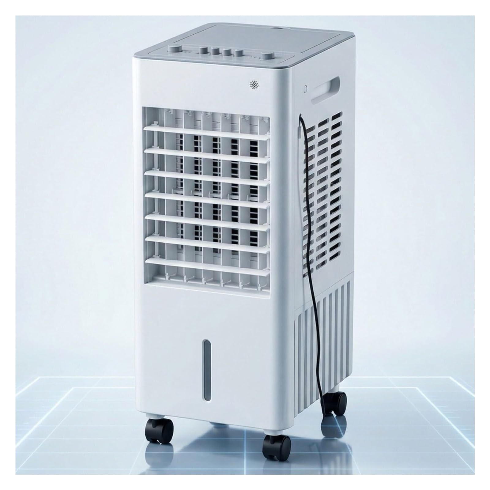 Udzbvlfajrw Mechanical Model Portable Evaporative Cooler With 5L Water Tank, 3 Fan Levels