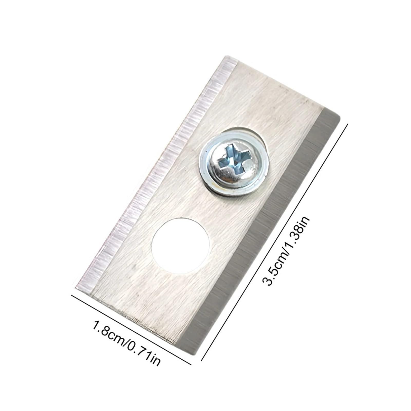 30–60 Stück Rasenmäher-Ersatzmesser Aus Edelstahl, 2-Loch-Design, Kompatibel Mit Mammotion Luba Roboter-Rasenmäher-Zubehör(Gold-60PCS)