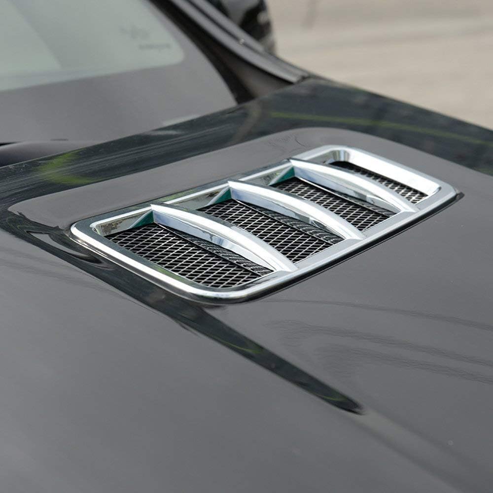 ABS Chrome Engine Roof Hood Sticker Trim For Mercedes Benz ML GL GLE GLS 2013-2017