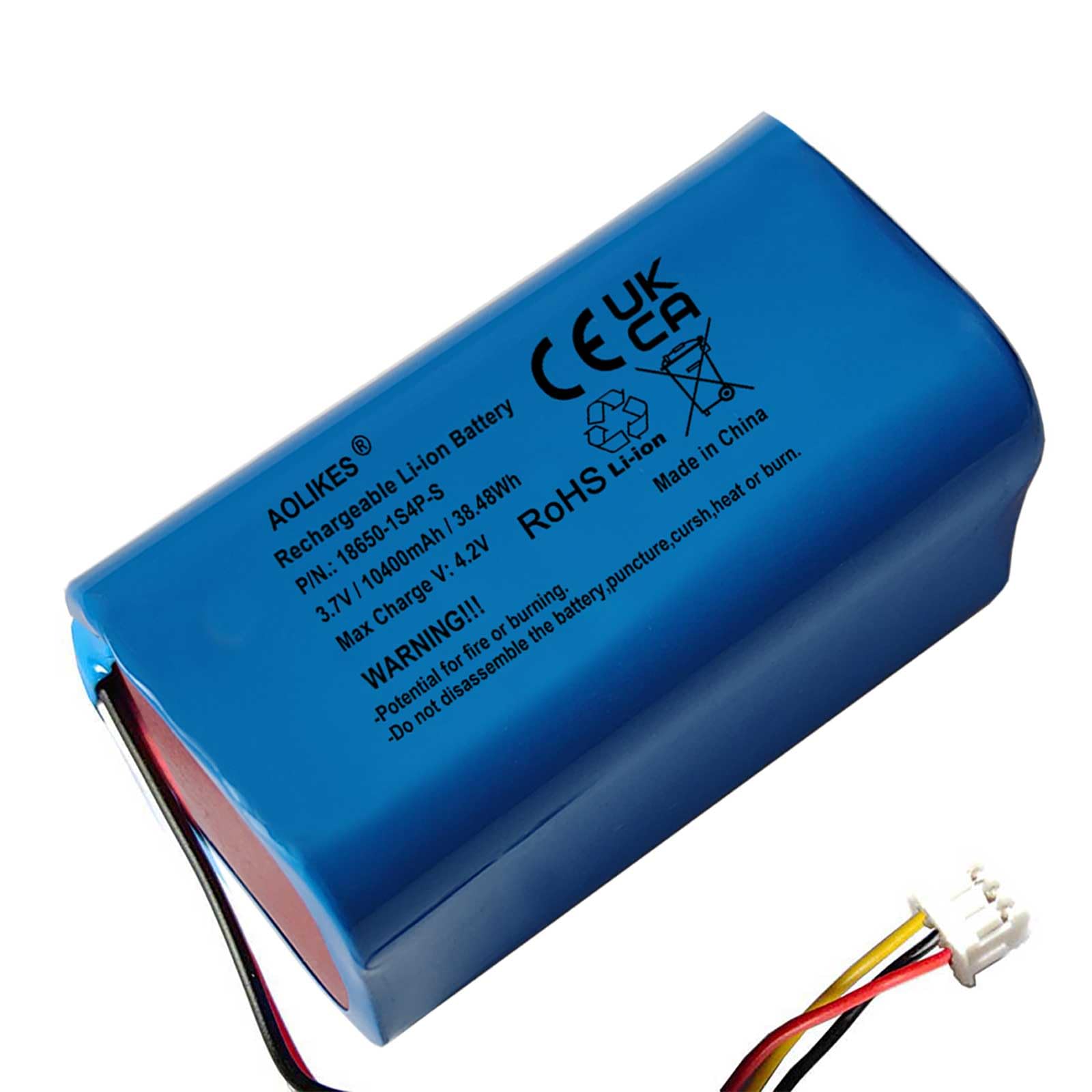 シャマル Amazon.com: AOLIKES 3.7v 18650 1s4p 38.48Wh Rechargeable Lit-ion