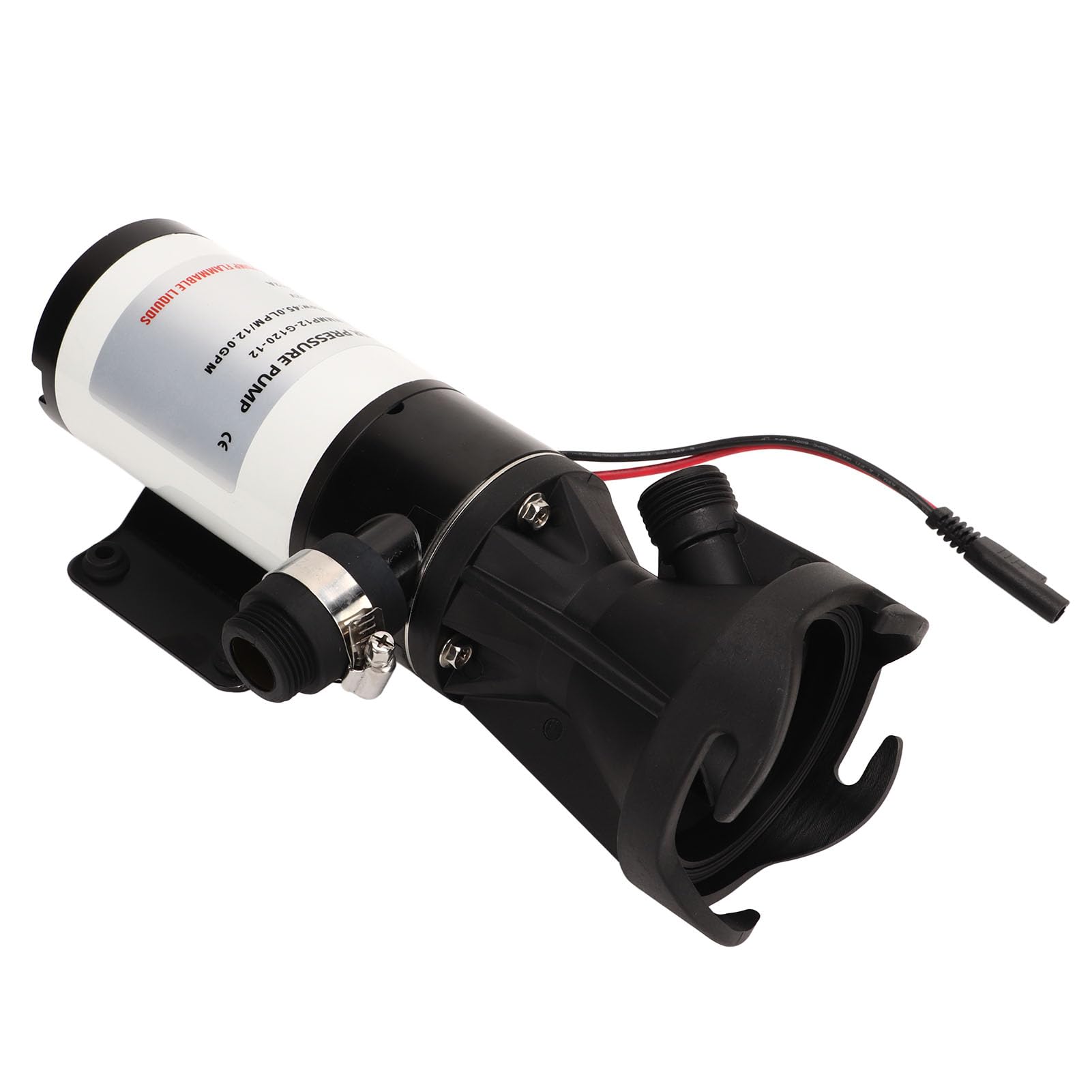 45LPM 12GPM Selbstansaugende Membranpumpe, DC für Wohnmobile Boote Yachten