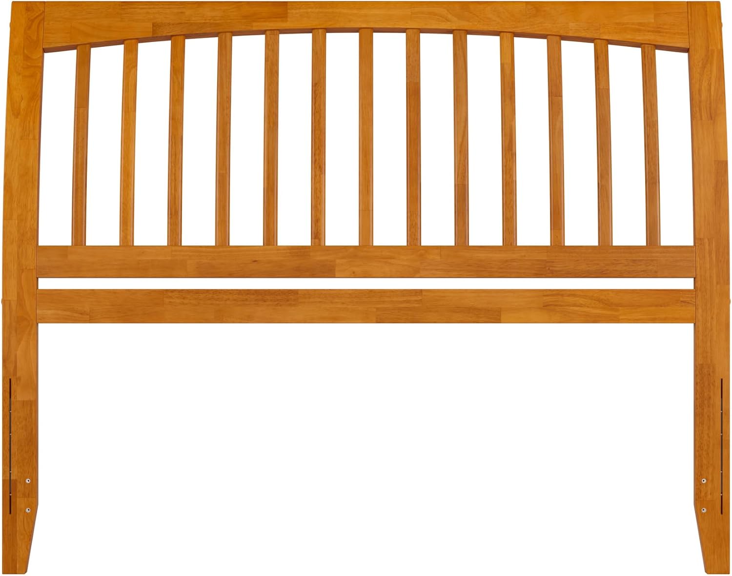 AFI, Orleans Queen Sleigh Solid Wood Slat Headboard, Light Toffee