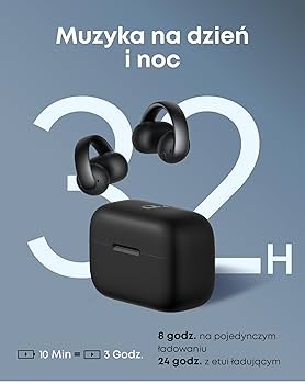 soundcore AeroClip by Anker, słuchawki z otwartym uchem