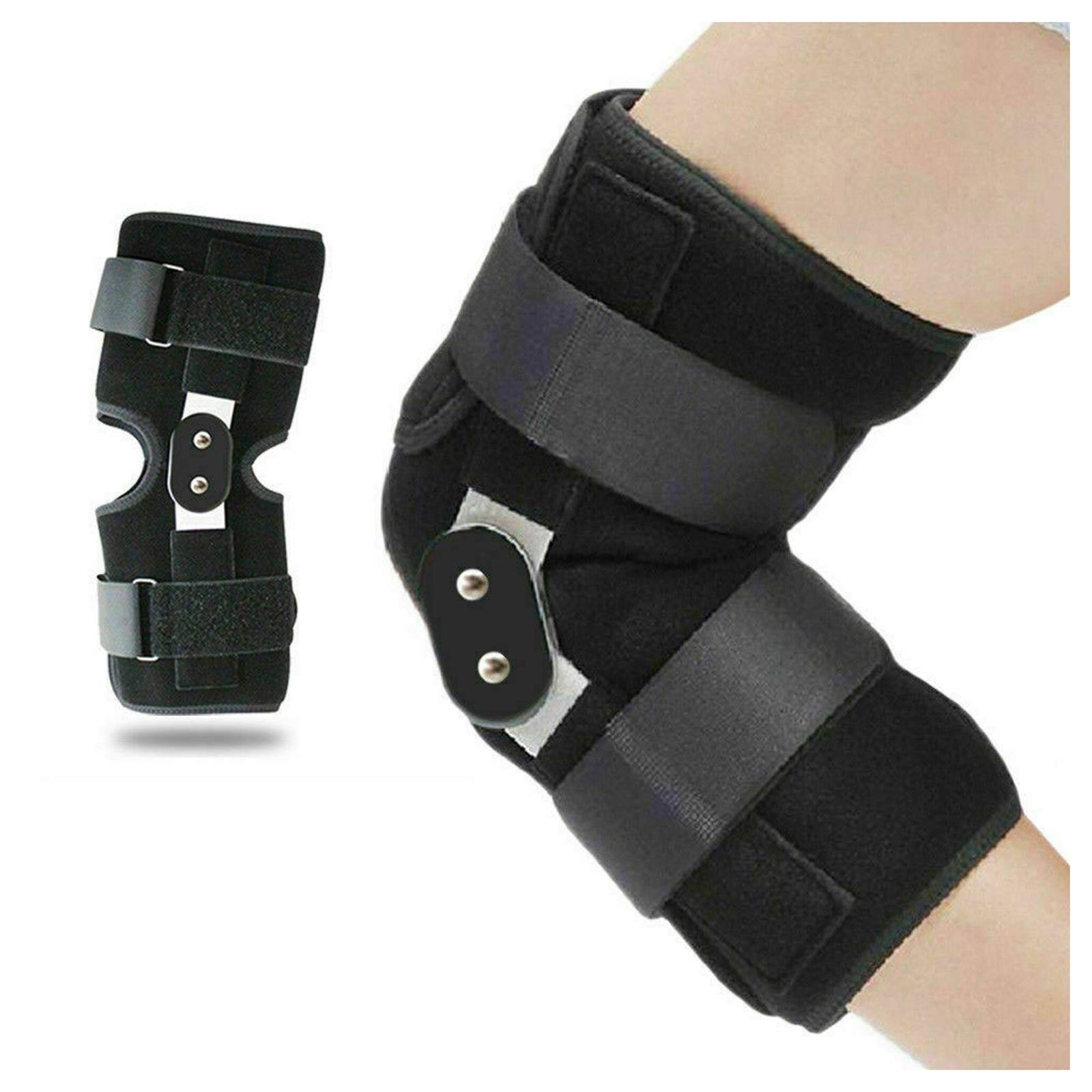 Soporte de Rodillera de rótula Abierta, estabilizadores Laterales de compresión, para ACL hinchado, Lesiones de menisco, Artritis, tendinitis