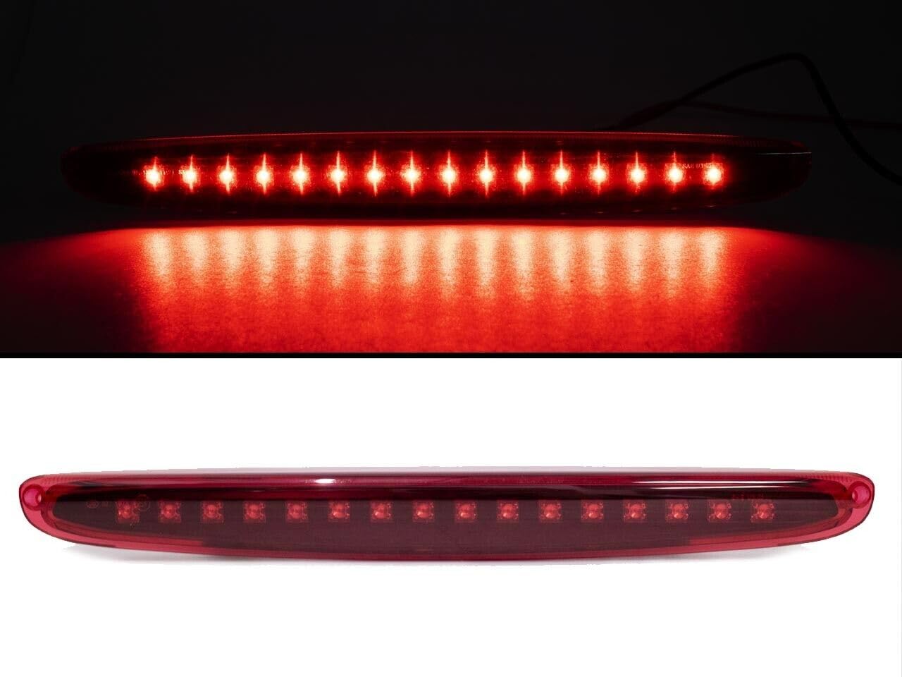 Exterior Accessories - LED 3rd Third Brake Light Lamp Red Lens For Car Fortwo 450 Coupe Gen.1
