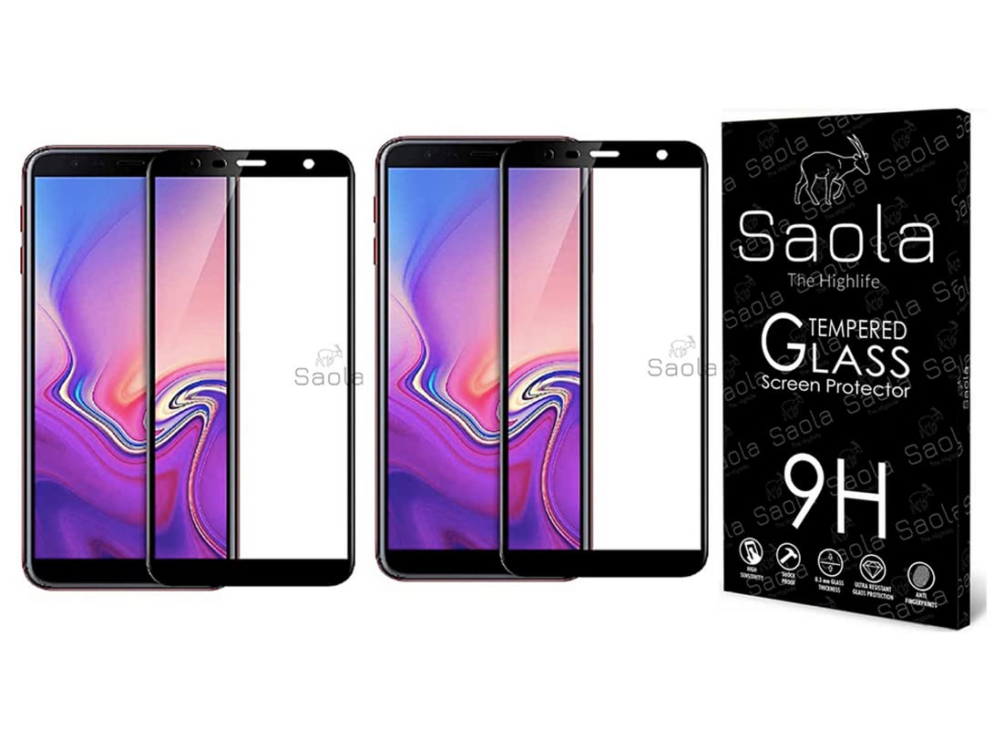 Saola 11D Tempered Glass For Samsung Galaxy J6 (Pack Of 2) with Free Installation Kit. Full screen Coverage - 5.6 inch (B0BG2WFMPL) Amazon Price History, Amazon Price Tracker