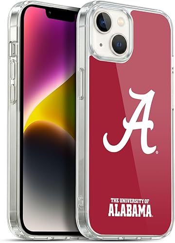 Miniatura 180 de Head Case Designs Funda de gel con logotipo oficial de la Universidad de Alabama UA [protección de grado militar] compatible con Apple iPhone 11