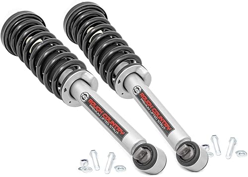 Rough Country Puntales elevados N3 cargados de 6 pulgadas para Ford F-150 4WD - 501052 2014-2025