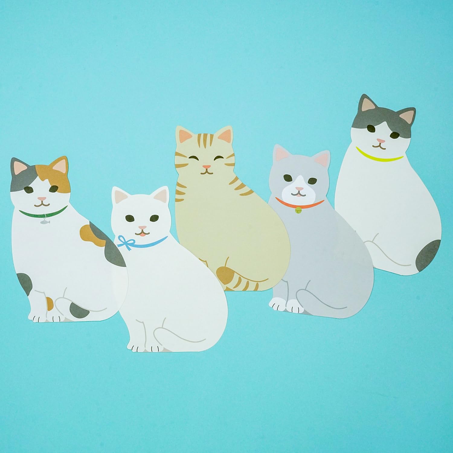 Amazon.co.jp: グリーティングライフ アニマルダイカットメモ ねこ ETN