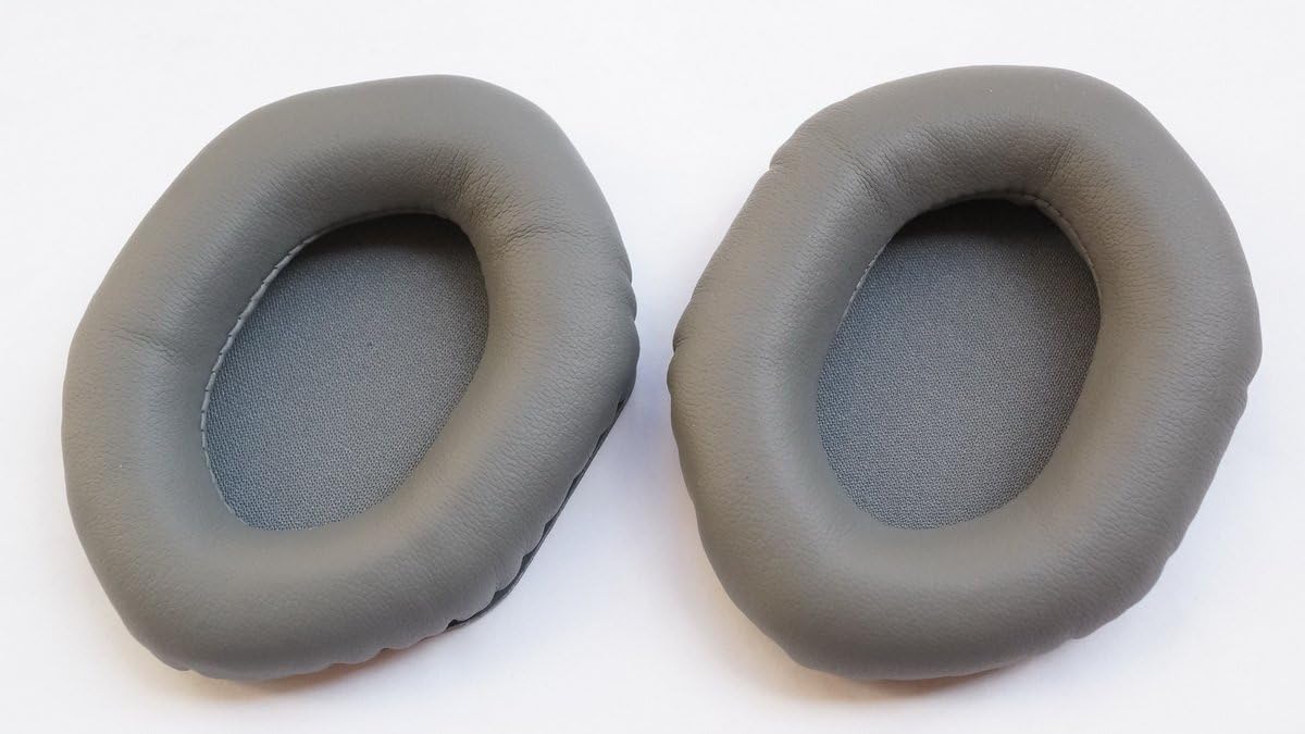 V-MOTAEar Pad Earpads leather Cushion Repair Parts for Crossfade LP LP2 Wireless M-100 M100 headphones(earmuffes) headset (XL ear pads) (Grey)