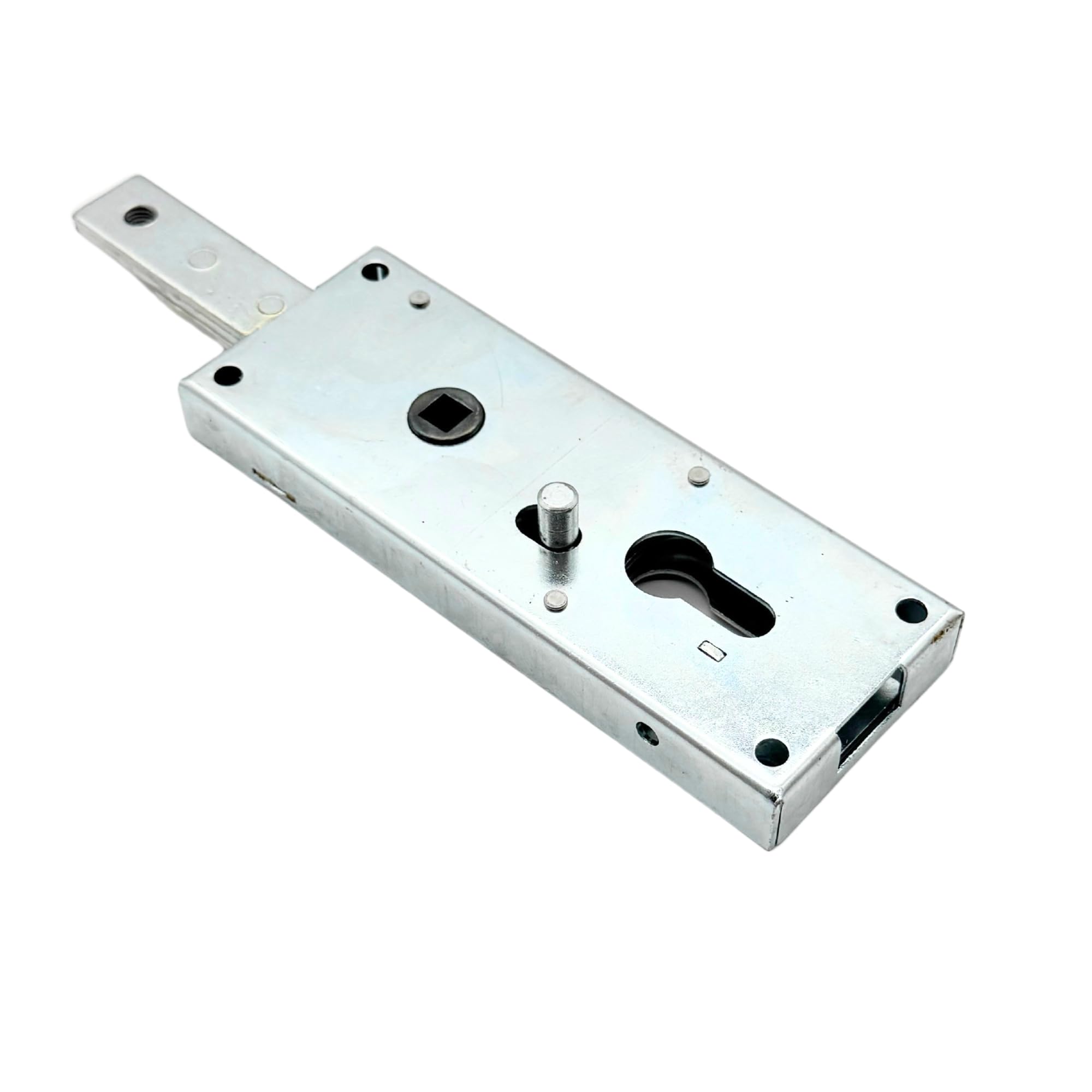 Serrure pour basculant résolvant les pannes de fermeture de garage entraxe 60 mm