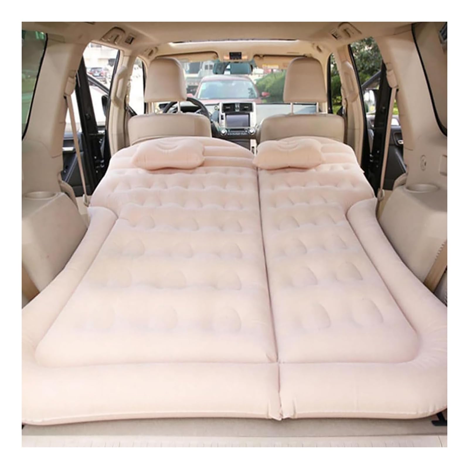 MRFDESC Car Mattress, For Lexus ES 7 VII XZ10 2018-2026 estate Self-Inflating SUV Camping Bed, Premium Suede Soft Sleeping Pad, Travel Inflatable Mattress,C