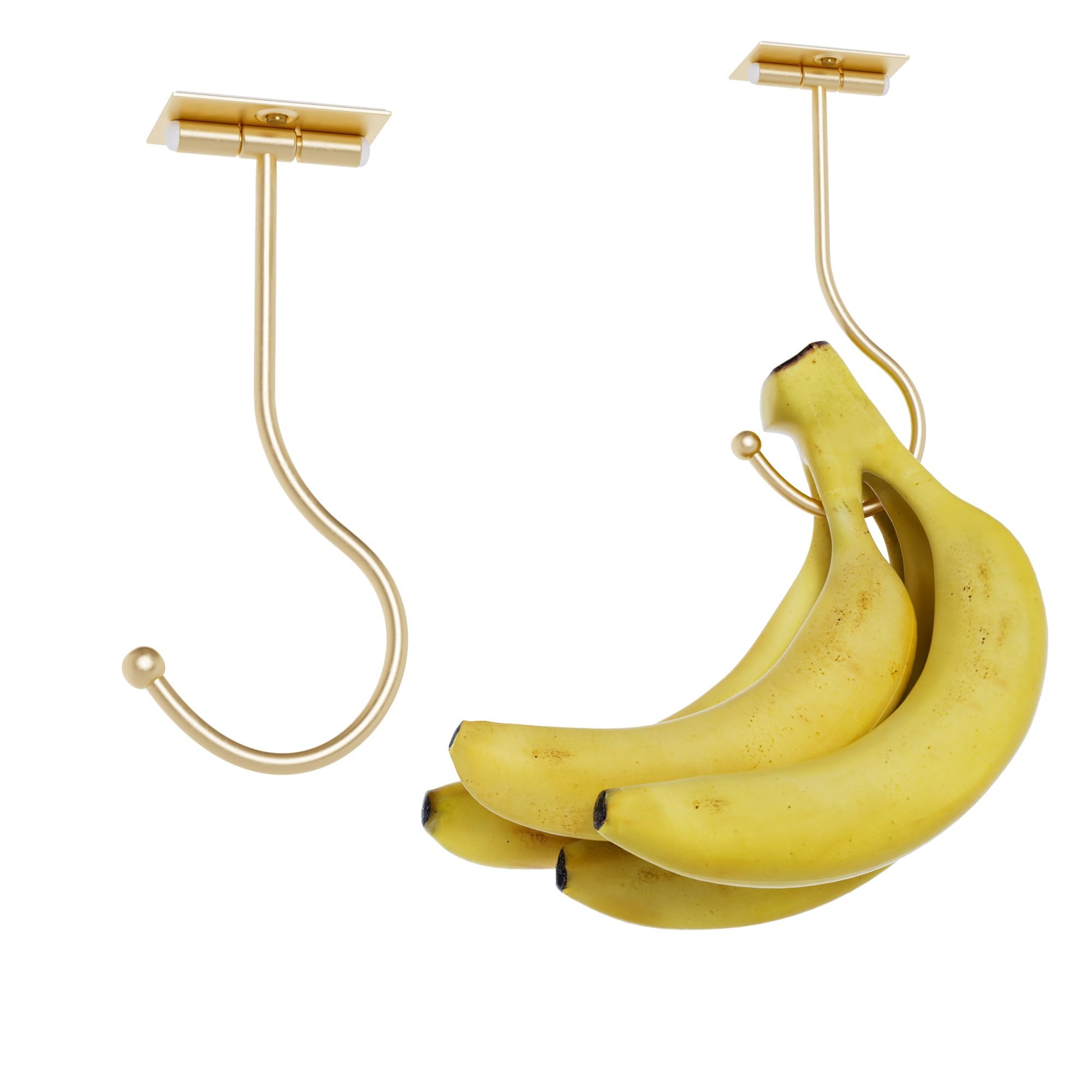 Adhesive Banana Hooks - Keep Bananas Fresh! -7 Adhesive Banana Hooks - Keep Bananas Fresh! -7