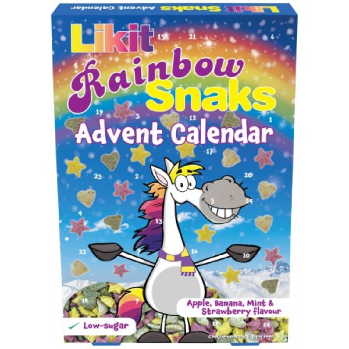 Likit Rainbow Snacks Horse Advent Calendar