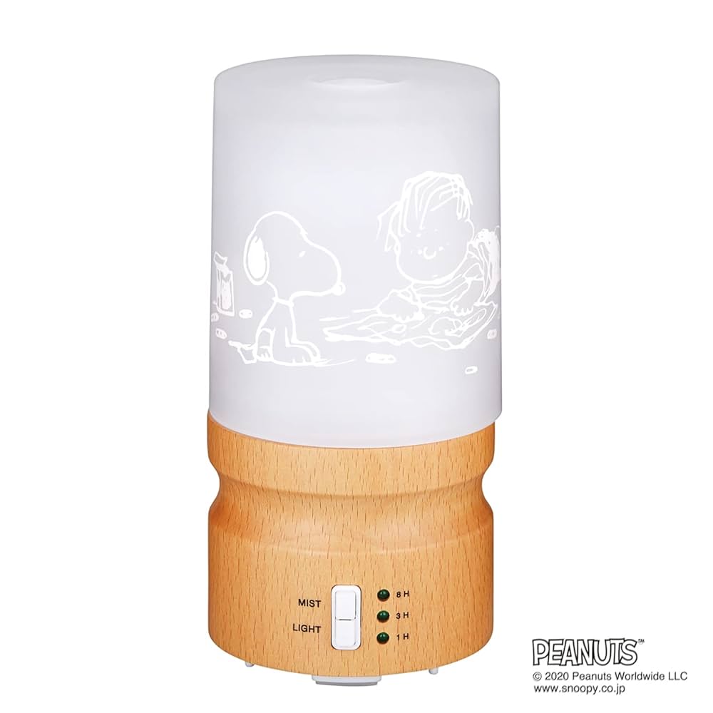 SNOOPY ガラス アロマディフューザー SNOOPY ウッドストック アロマディフューザー アロマ インテリア