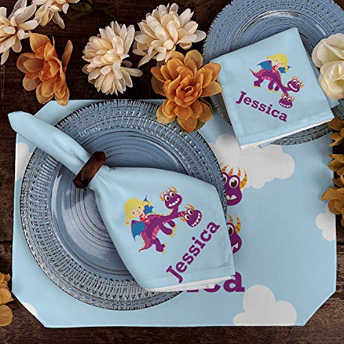 Servilletas de tela cuadradas YouCustomizeIt (set de 4) miniatura 3