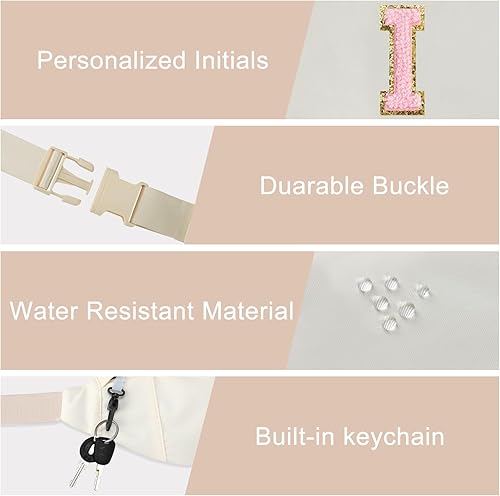 Miniatura 50 de MAXTOP - Cangurera cruzada grande con 4 bolsillos con cremallera, ideal para eventos deportivos, festivales, entrenamiento, viajes, correr y uso