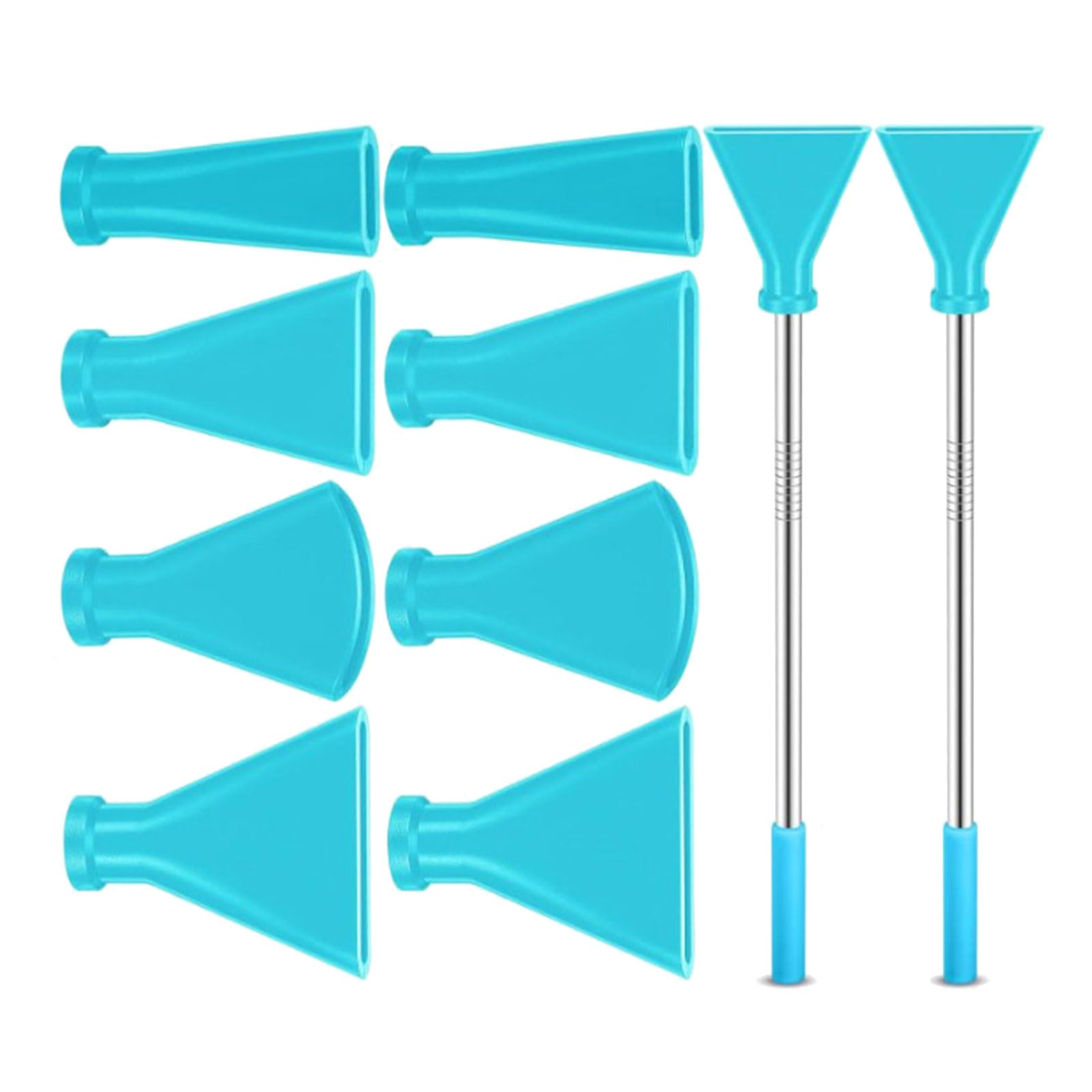Fluid Art Blowing Tool Set Stainless Steel Straws and Silicone Mouthpieces for Acrylic Pouring Blooms Dutch Techniques Acrylic Pouring Paint Supplies