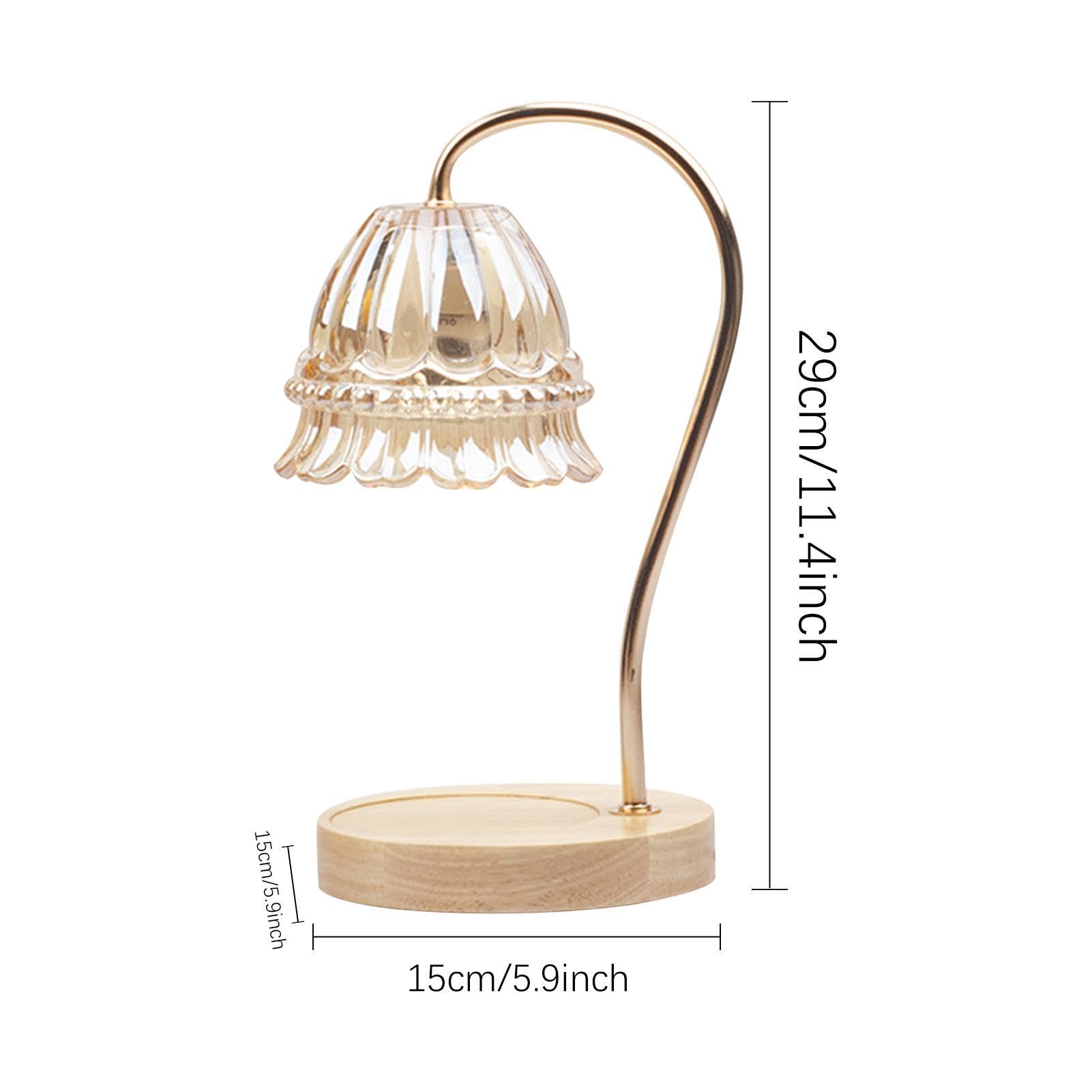 Generico Luce scalda, Lampada scalda| Lampada a candela che scioglie la luce | per sciogliere dimmerabile, lampada per sciogliere per sala studio, soggiorno, tavolo