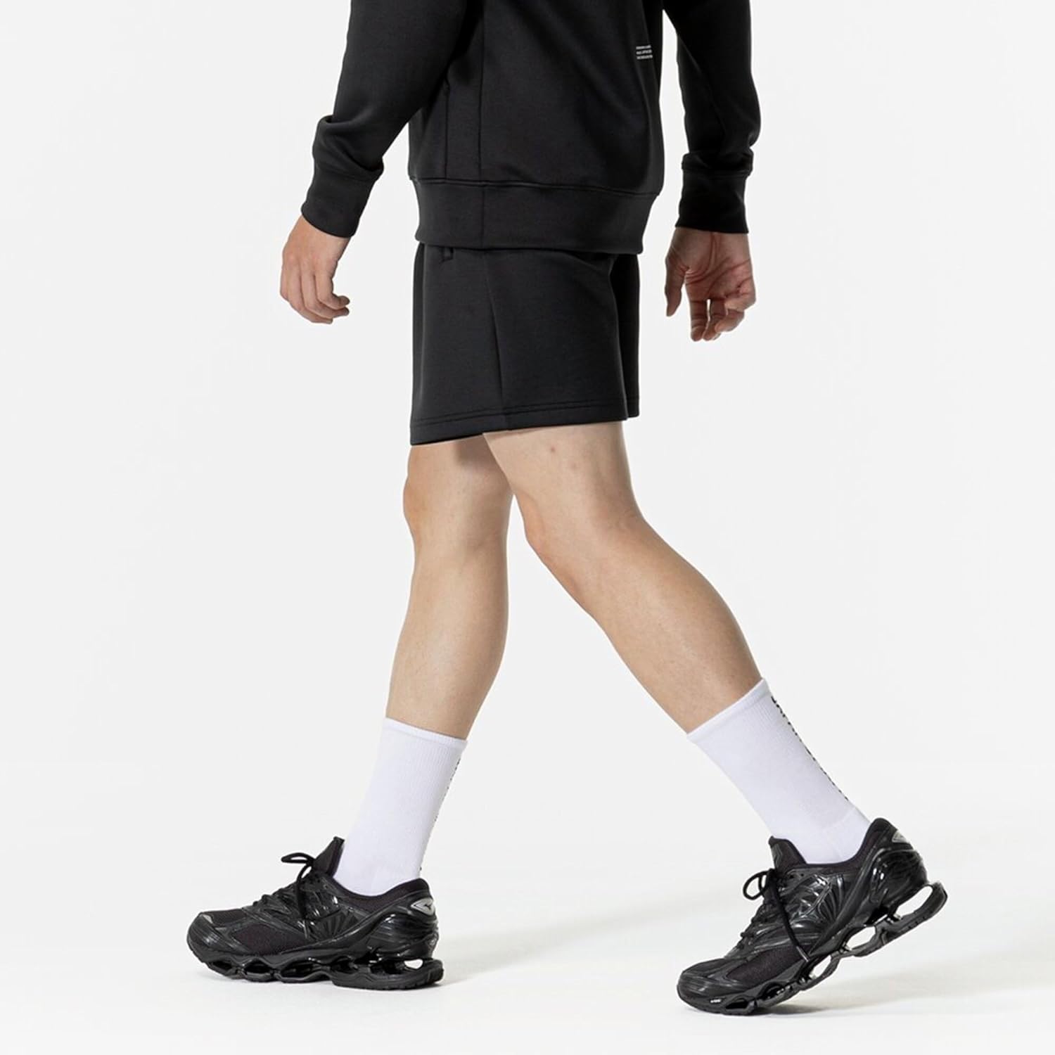 [ミズノ] スポーツ ソフトドライTシャツ（長袖） P2MAB066 メンズ ブラック