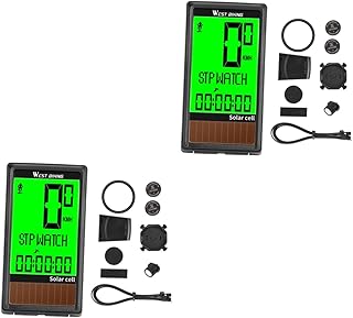 Tofficu Hodômetro De Bicicleta 2 Pçs Odômetro Bicicleta Estatica Para Ejercicios Bicicleta De Exercício Excersize Bicicleta Acessórios De Ciclismo Distância De Bicicleta