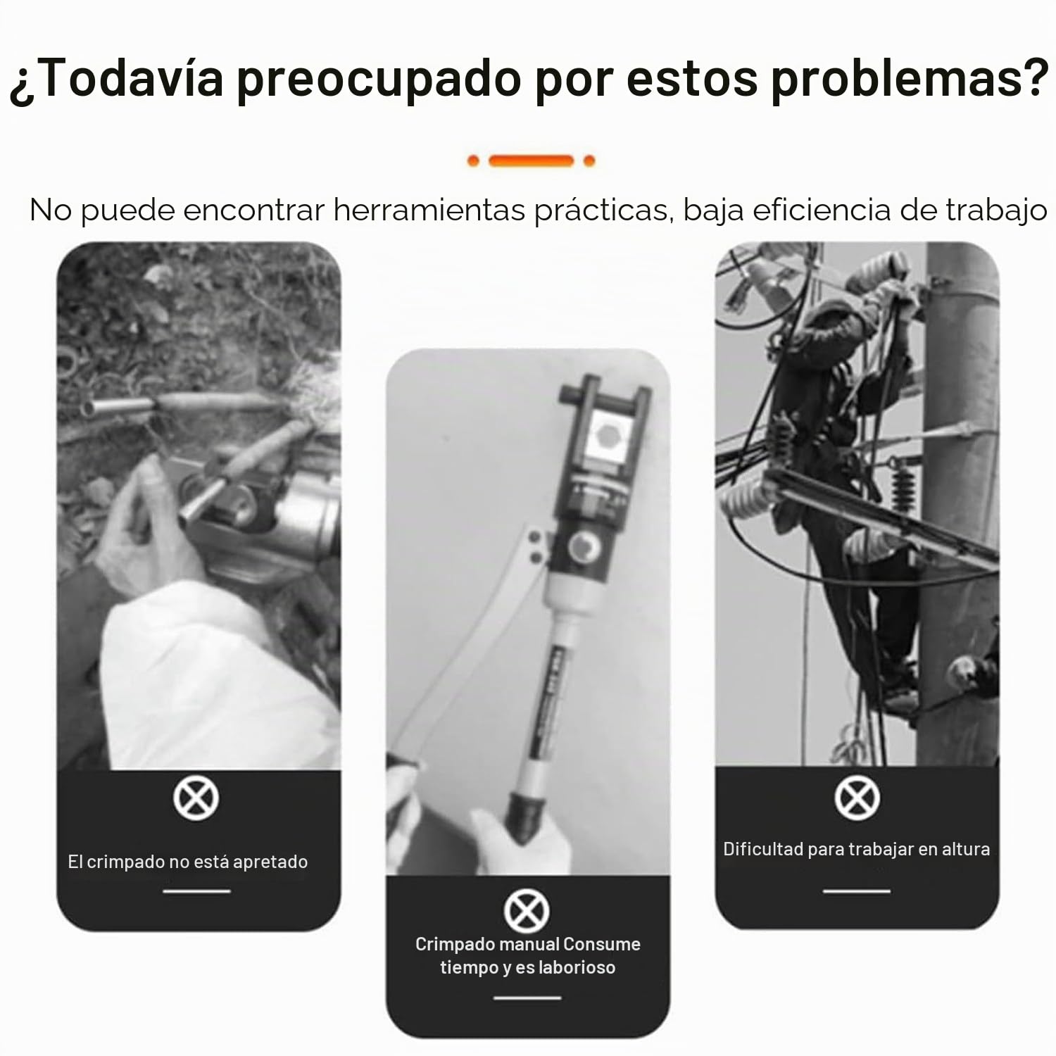 DEHIWI 16-300Mm² Crimpadora Hidráulica Recargable 18V,Herramienta Engaste Hidráulica Eléctrica con 2 Baterías Y 11 Troqueles,para Terminales De Cobre Y Aluminio