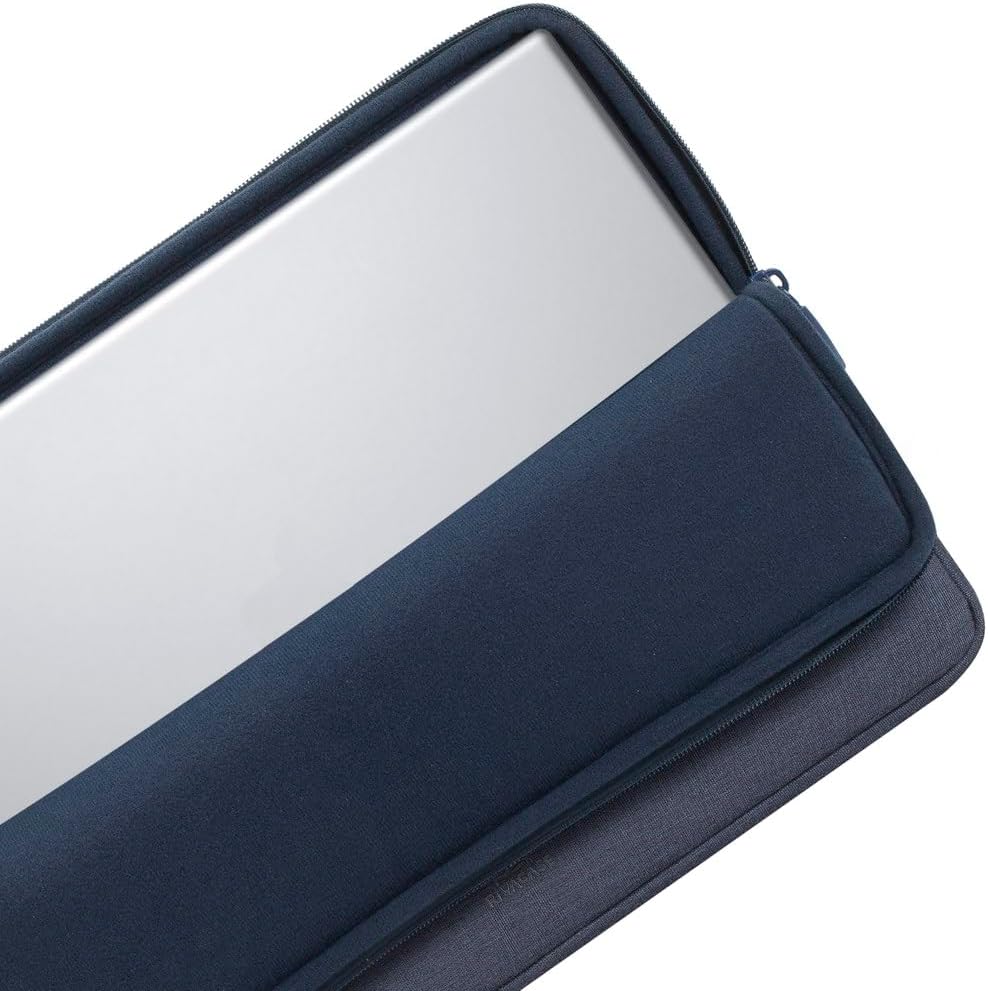 Rivacase Suzuka Notebook Case 33.8 Cm (13.3") Sleeve Case Blue, W128287582 ((13.3) Sleeve Case Blue)