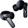 Nothing Kulak (3) Kablosuz Kulaklık Süper Mikrofon 45dB Hibrid Aktif Gürültü Önleyici Bluetooth Kulaklıklar Hi-Res 6 Mics, 12mm Dinamik Bas Güçlendirme, iPhone Android için Çift Bağlantı ANC Spor