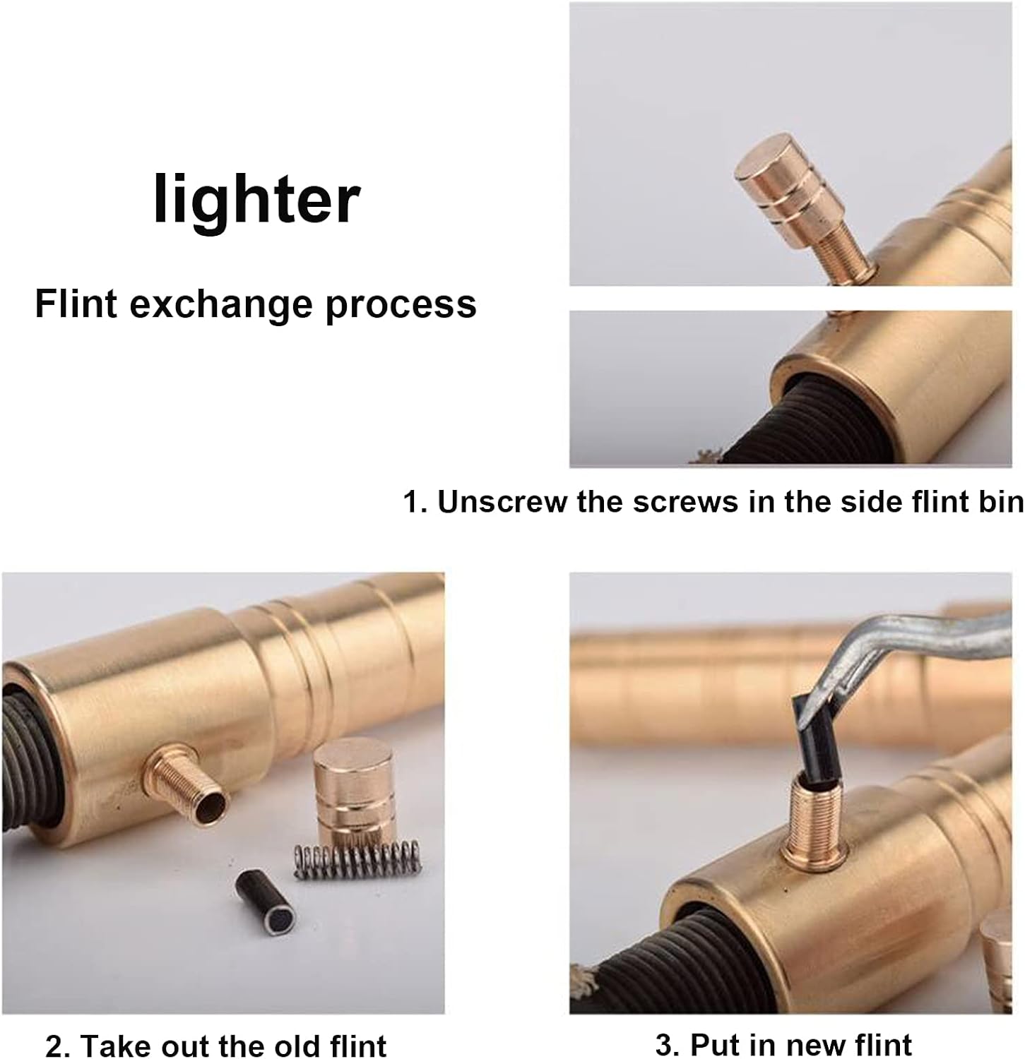 Tribal Torch Kerosene Lighter Short and Long Special-Shaped Creative Collection Big Brass Torch Gasoline Vintage Cigarette Funny, 30cm