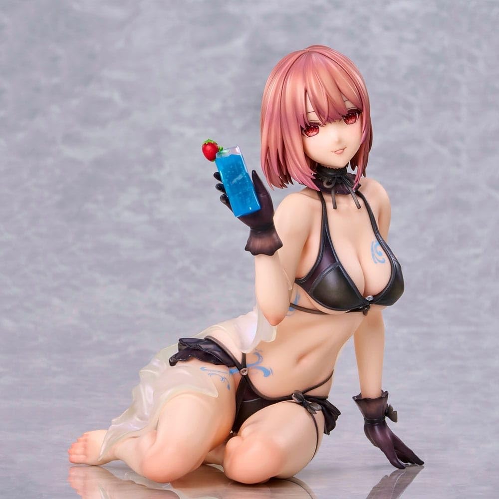 Amazon | necömiイラスト『バカンスをもう一杯』 ノンスケール PVC&ABS