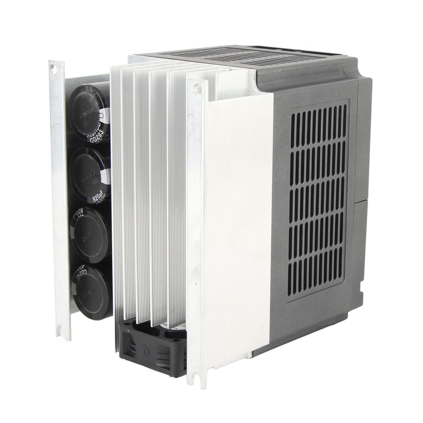 FTVOGUE NFLIXIN Azionamento a Frequenza Variabile Solare Fotovoltaico, Inverter VFD in Alluminio ABS 5,5KW 380V, Ingresso DC400-700V Uscita Trifase, per Controllo Elettrico Motore Monofase
