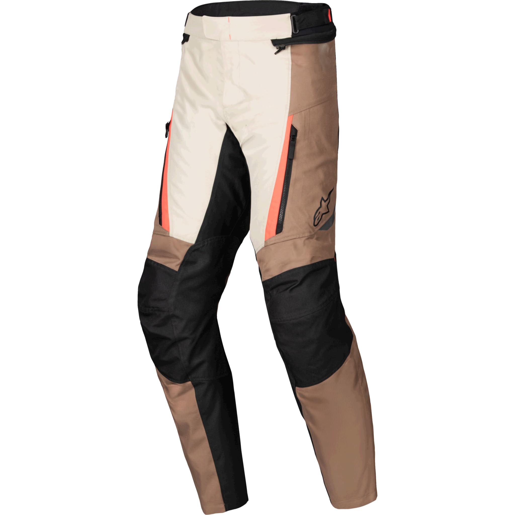 Alpinestars ST-1 Pantalon textile de moto imperméable, noir/marron, S