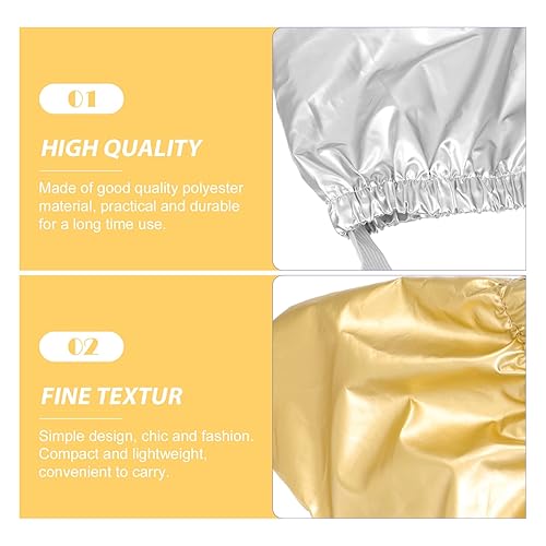 Miniatura 8 de 2 gorros de ducha para mascotas, gorro de ducha reutilizable para perros, cubre las orejas, gorro de baño para gatos con correa fija ajustable,