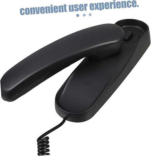 Miniatura 7 de Vintage Wall-mountable Telephone for Sound Transmission Retro Antique Design for Living Room Bedroom and Hotel Use