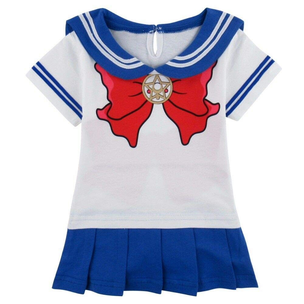 Cosplay LifeAnime Manga Onesie Dress for Baby Girls 0 Months to 2 Years - Anime Halloween Outfit For Newborn