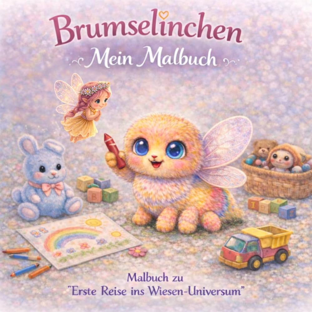 Brumselinchen Mein Malbuch: Passend zu "Erste Reise ins Wiesen-Universum" (Brumselinchen und das Wiesenuniversum)