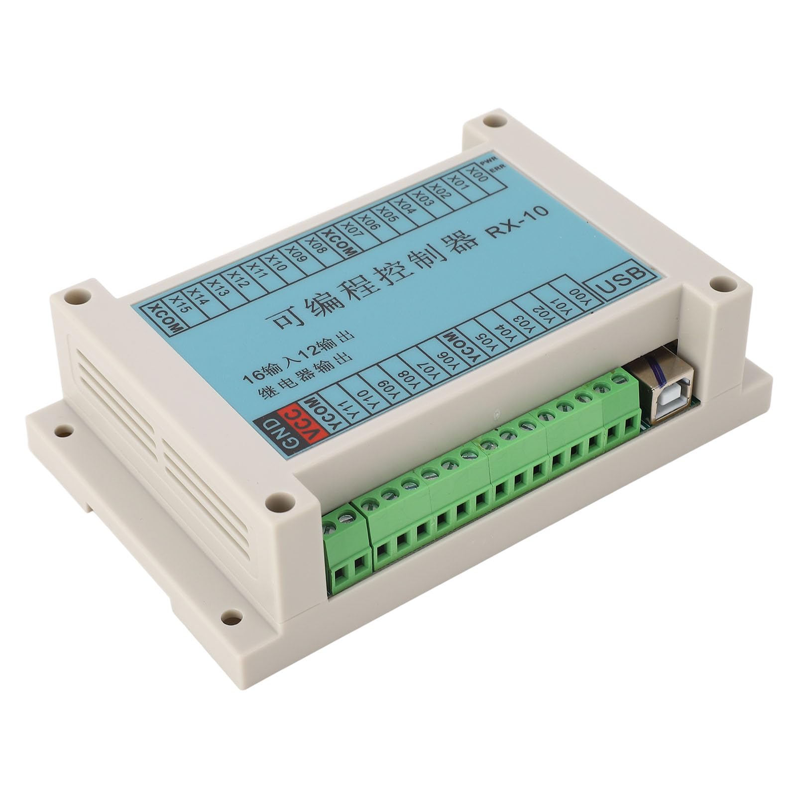 Controlador programable PLC, control secuencial, tarjeta de control industrial de gran compatibilidad, 12-24V respuesta rápida para materiales de construcción